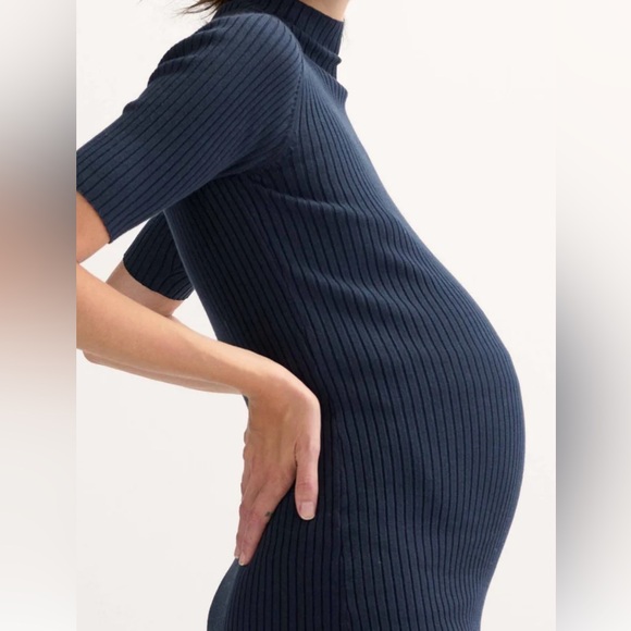 Hatch Penelope Dress in Navy - Picture 4 of 6